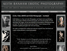 Tablet Screenshot of keithbanham.com